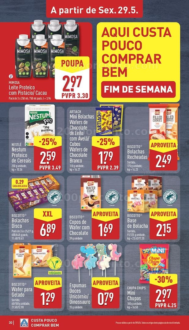 Antevisão Folheto ALDI Promoções de 25 a 31 maio
